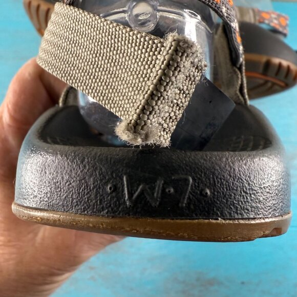 CHACO Womens ZX2 Classic Strappy Sandals Shoes Gray Size 7 - Picture 9 of 10